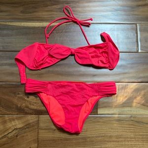 Victoria’s Secret red rhinestone bikini